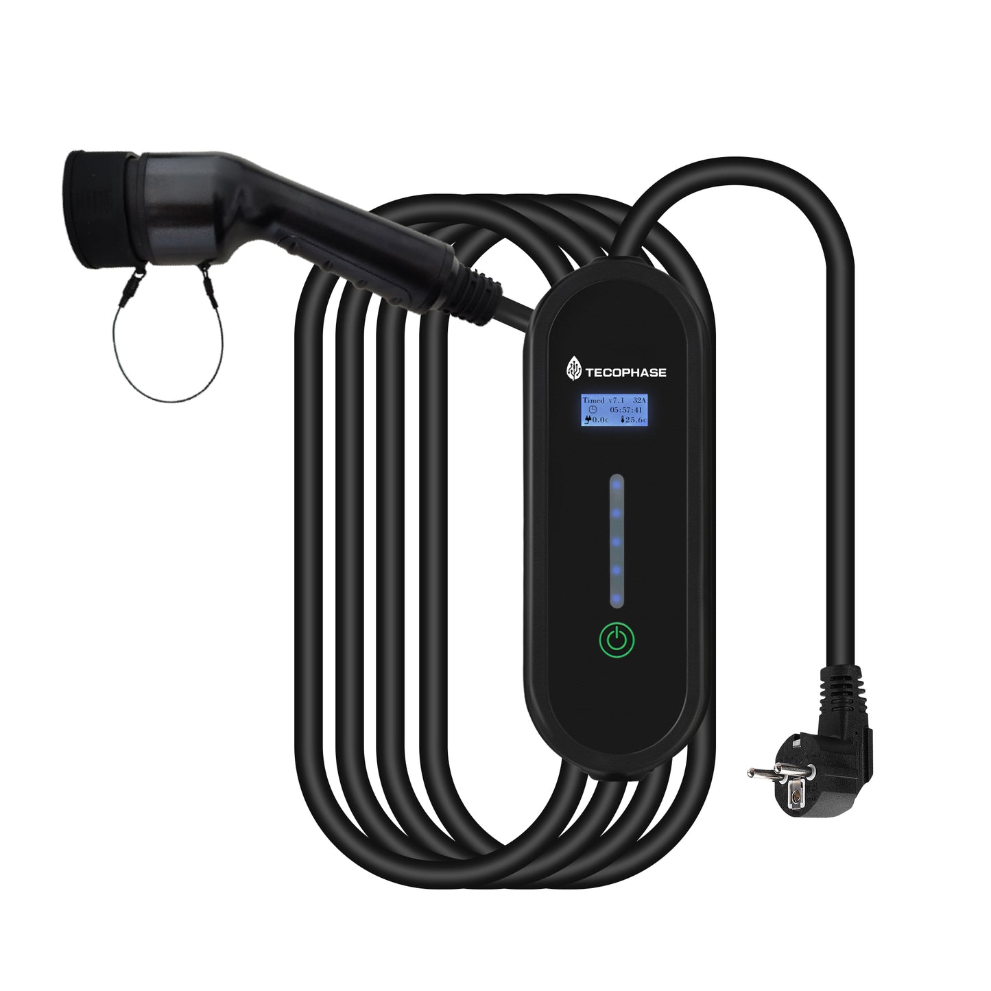 Chargeur Portable Monophasée pour Véhicules Électriques, 16A, 3.5KW